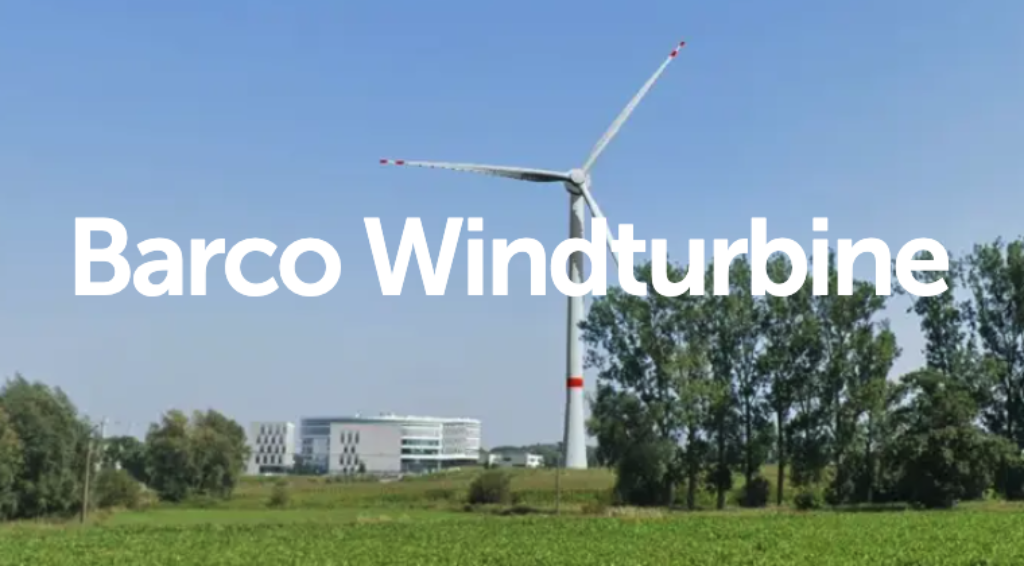 Windturbine Barco Beneluxpark Kortrijk